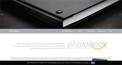 Desktop Screenshot of photoboox.com